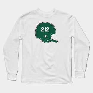 New York Jets 212 Helmet Long Sleeve T-Shirt